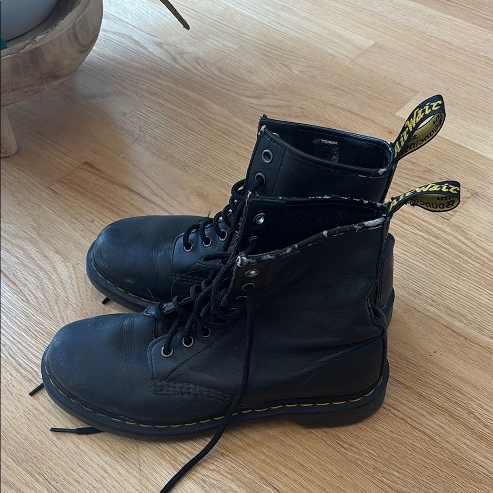 Dr. Martens Black Lace-Up Boots